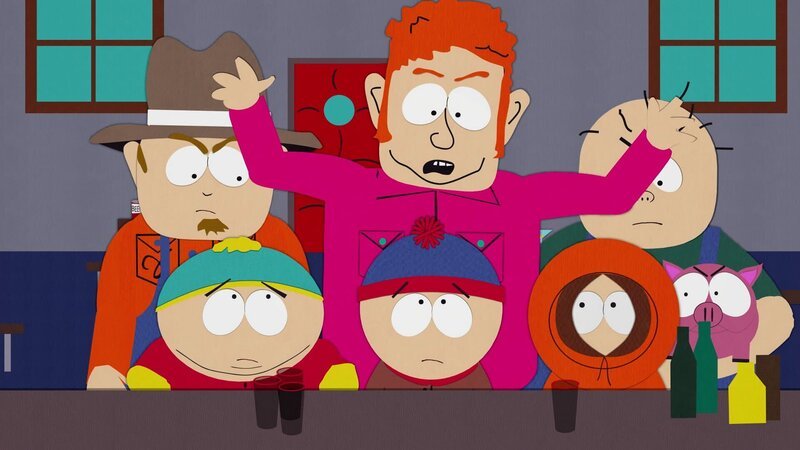 Vorne, l-r: Eric, Stan, Kenny – Bild: ViacomCBS