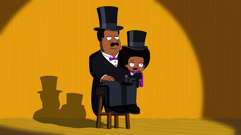 Cleveland Brown (l.); Rallo Tubbs (r.) – Bild: Paramount /​ FOX