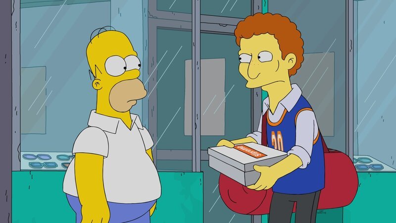 Homer (l.); Mike Wegman (r.) – Bild: 20th Television