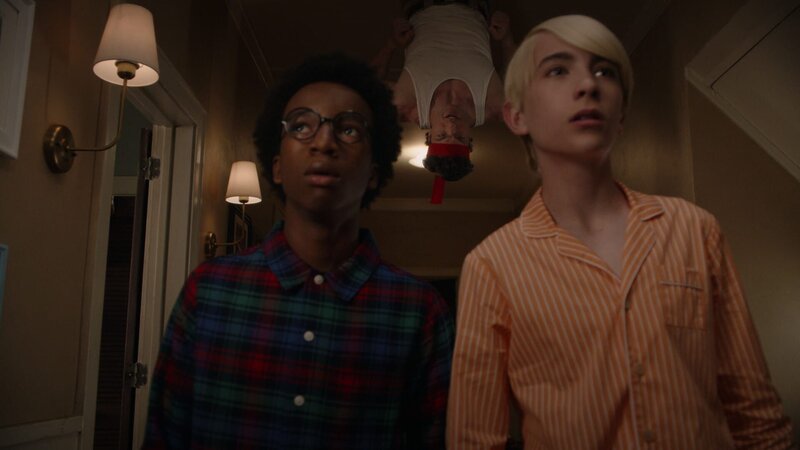 v.li.: Clyde McBride (Jahzir Bruno), Lincoln Loud (Wolfgang Schaeffer) – Bild: Paramount