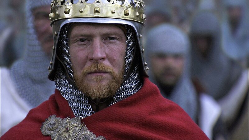 Karl IV. (Christoph Jacobi) herrschte im 14. Jahrhundert als römisch-deutscher König und Kaiser. – Bild: HISTORY_ZDF_Marc Riemer