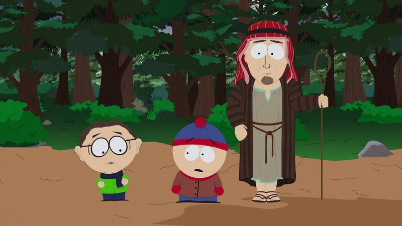 L-r: Mackey, Stan, Mr. Yelman – Bild: ViacomCBS