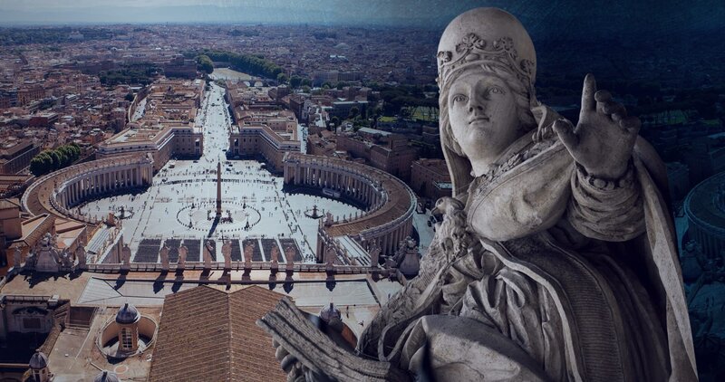 Der Legende nach steigt eine gelehrte Frau im neunten Jahrhundert in das höchste kirchliche Amt auf – und wird Päpstin. Die Geburt ihres Kindes wird ihr schließlich zum Verhängnis. Doch gab es die Päpstin Johanna wirklich? – Bild: ZDF