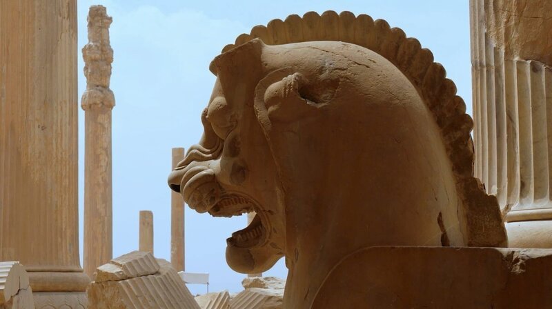 Unter Dareios I. entsteht ein gigantischer Palastkomplex: Persepolis. – Bild: ZDF und ZED – 2024