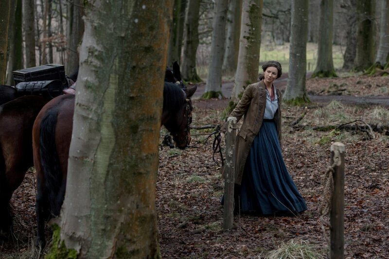 Claire Beauchamp Randall /​ Fraser (Caitriona Balfe) – Bild: Mark Mainz /​ Sony /​ Die Verwendung ist nur bei redaktioneller Berichterstattung im Rahmen einer Programmankündigung ab 2 Monate vor der ersten Auss /​ © 2018, 2019 Sony Pictures Television Inc. All Rights Reserved.