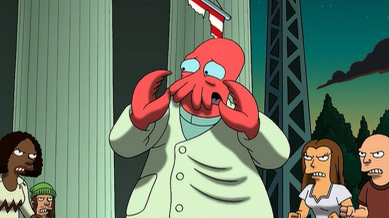 Dr. Zoidberg (vorne) – Bild: Paramount