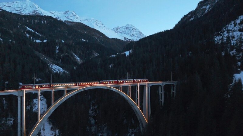 Langwieser Viadukt. – Bild: SRF