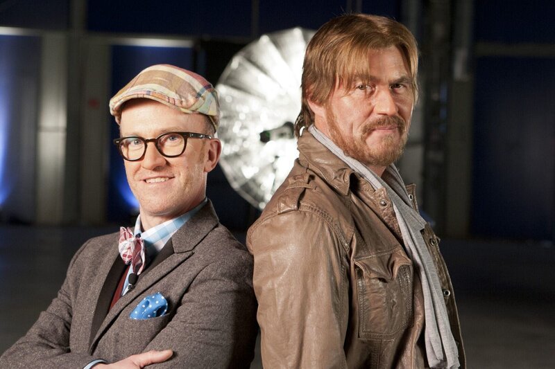 Thomas Rath (Peter Nottmeier, l.) und Thomas Hayo (Michael Müller, r.). – Bild: ProSieben / Kai Schulz Eigenproduktionsbild frei Thomas Rath (Peter Nottmeier, l.) und Thomas Hayo (Michael Müller, r.). – Bild: ProSieben / Kai Schulz Eigenproduktionsbild frei