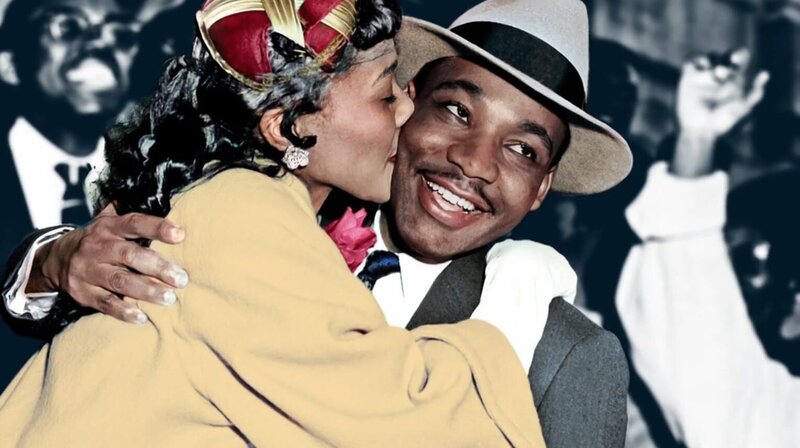 Martin Luther King und seine Ehefrau Coretta Scott King. Nach Kings Ermordung setzte sie sich lebenslang dafür ein, das politische Erbe ihres Mannes zu bewahren. – Bild: AETN A&E Television Networks/​WeltN24 GmbH