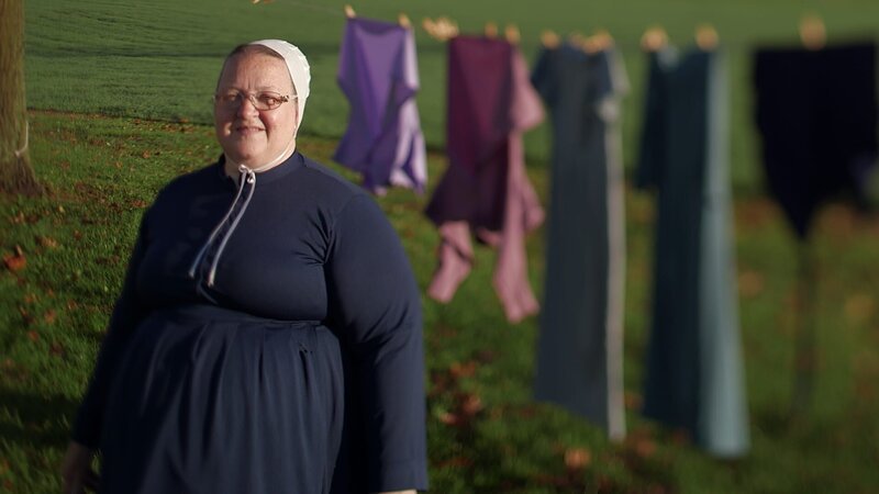 Mary in front of the clothesline. – Bild: Discovery Communications