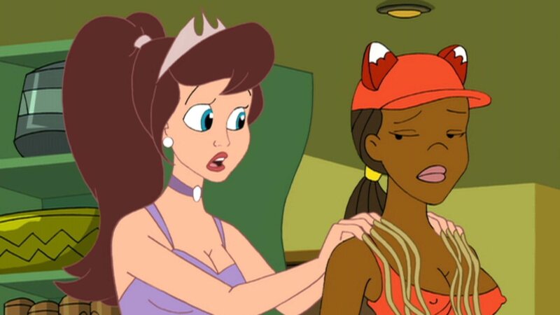 L-R: Princess Clara, Foxxy Love – Bild: ViacomCBS