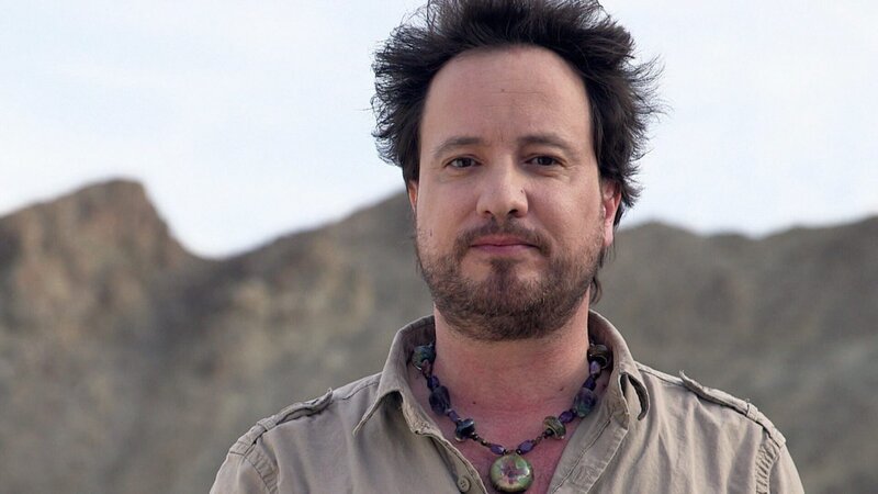 Giorgio Tsoukalos – Bild: Antonia /​ aetn screen /​ ©2018 A+E Networks ©HISTORY Photocredit Mandatory, Sky-Q-Use Only