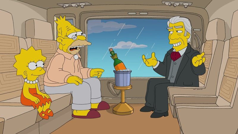 (v.l.n.r) Lisa; Grampa: Augustus Redfield – Bild: 20th Television