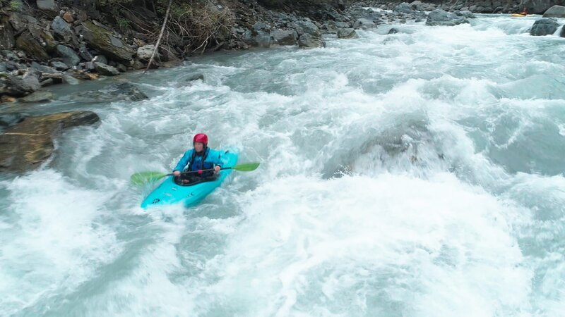 Wilde Wasser – Kanufahrt auf dem Inn – Bild: ZDF und SRF.