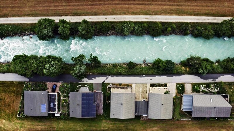 Kanalisierte Rhône – Bild: Unknown