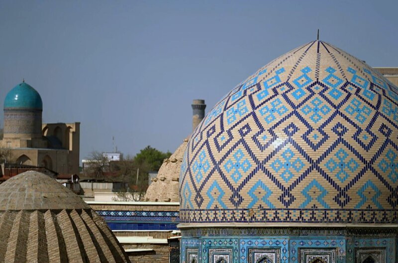 Die Stadt Samarkand in Usbekistan verdankte ihren Reichtum fast 1.000 Jahre lang dem Papier. – Bild: ARTE F /​ Elephant Doc