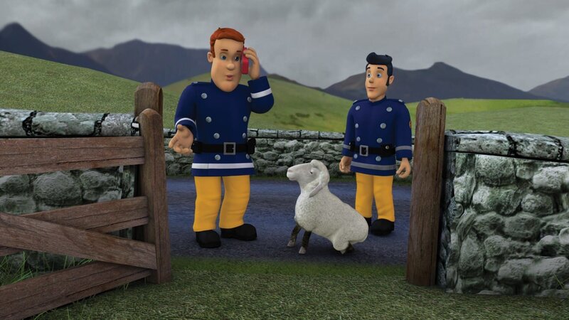 Das Gatter der Schafsweide ist kaputt. Wohin nur mit Wooly? – Bild: KI.KA/​HIT Entertainment