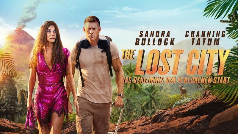 Loretta Sage / Angela (Sandra Bullock, l.) und Alan / Dash (Channing Tatum, r.) +++ Die Verwendung des sendungsbezogenen Materials ist nur mit dem Hinweis und Verlinkung auf RTL+ gestattet. +++; Loretta Sage / Angela (Sandra Bullock, l.) und Alan / Dash (Channing Tatum, r.) +++ Die Verwendung des sendungsbezogenen Materials ist nur mit dem Hinweis und Verlinkung auf RTL+ gestattet. +++ – Bild: RTL / Paramount Pictures Loretta Sage / Angela (Sandra Bullock, l.) und Alan / Dash (Channing Tatum, r.) +++ Die Verwendung des sendungsbezogenen Materials ist nur mit dem Hinweis und Verlinkung auf RTL+ gestattet. +++; Loretta Sage / Angela (Sandra Bullock, l.) und Alan / Dash (Channing Tatum, r.) +++ Die Verwendung des sendungsbezogenen Materials ist nur mit dem Hinweis und Verlinkung auf RTL+ gestattet. +++ – Bild: RTL / Paramount Pictures