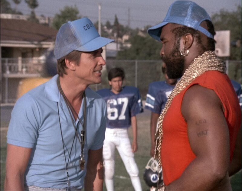 Face (Dirk Benedict) und B.A. (Laurence Tureaud). – Bild: RTL II Face (Dirk Benedict) und B.A. (Laurence Tureaud). – Bild: RTL II