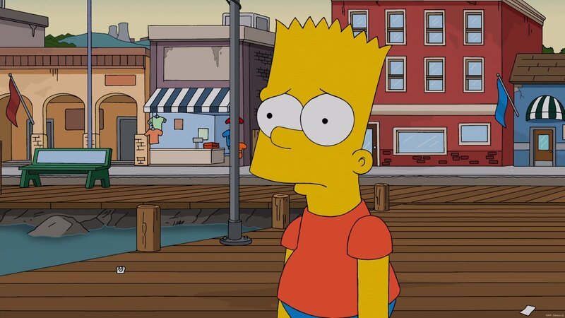Hofft, von Rektor Skinner zur U-Bootfahrt mitgenommen zu werden: Bart … – Bild: Twentieth Century Fox Film Corporation