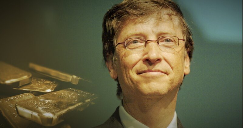 Mit seinem Betriebssystem Windows 95 revolutioniert Bill Gates die Computerwelt. – Bild: ZDF und Tobias Lenz, Autorenkombinat