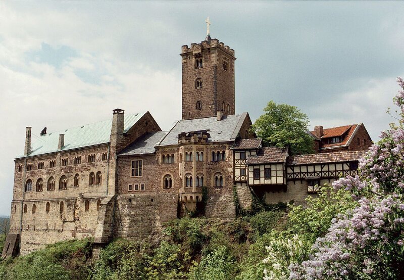 Die Wartburg – Außenaufnahme. – Bild: ZDF und SWR/​Ralf Nowak