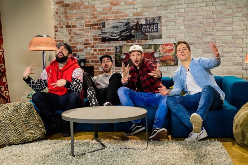 (v.l.n.r.) Chris; Dominik Porschen; C-Bas; Phil – Bild: ProSieben MAXX / Willi Weber (v.l.n.r.) Chris; Dominik Porschen; C-Bas; Phil – Bild: ProSieben MAXX / Willi Weber