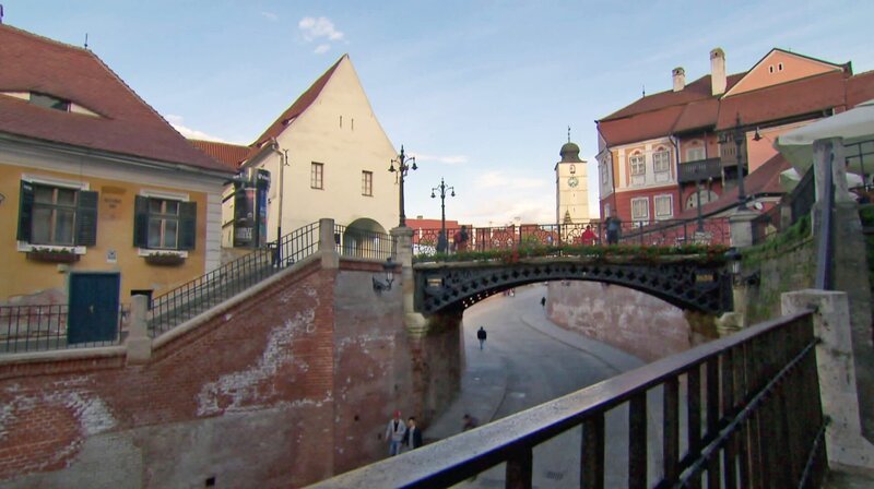 Die Lügenbrücke in Herrmannstadt. – Bild: SWR /​ P. Mürb