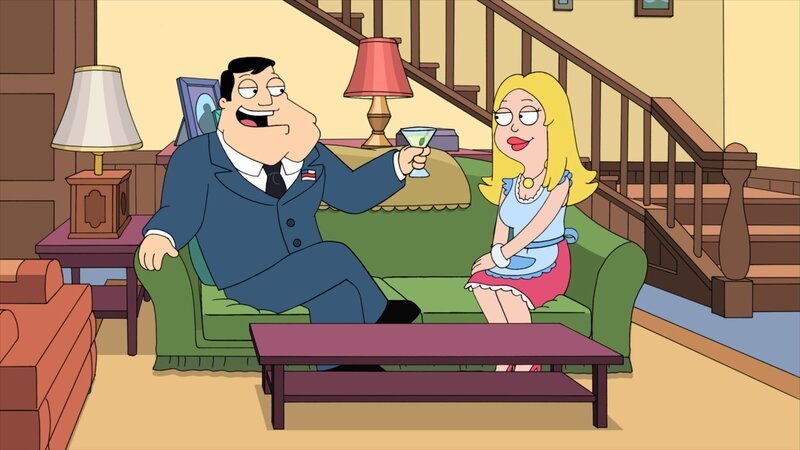 Stan Smith (l.); Francine Smith (r.) – Bild: 2010 Twentieth Century Fox Film Corporation. All rights reserved. Lizenzbild frei