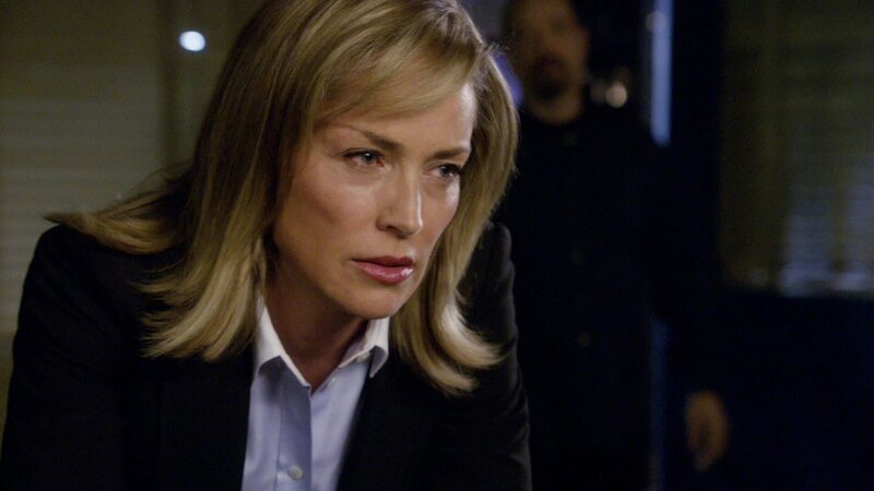 Die Staatsanwältin Marlowe (Sharon Stone) ist stinksauer: Sie erfährt, dass ein junger Nachwuchspolizist bei der Festnahme alles andere als professionell vorgegangen ist. Das gesamte Beweismaterial ist somit wertlos. – Bild: VOX