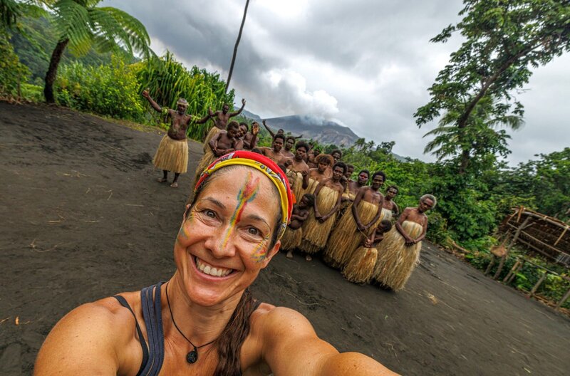 Die Vulkanfrau - Ulla Lohmanns Reise zum Mittelpunkt der Erde – Bild: SWR/​Ulla Lohmann