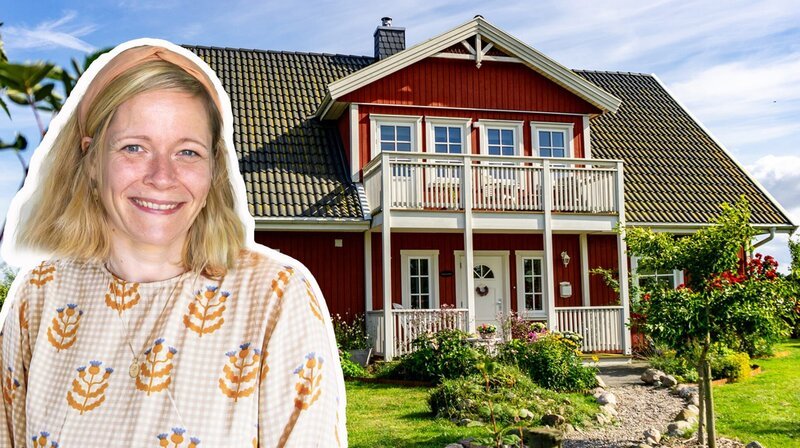Mit einem original schwedischen Holzhaus hat sich Inga ihr eigenes Bullerbü an der mecklenburgischen Ostsee erschaffen. – Bild: NDR