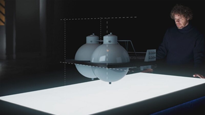 Ein Defekt am zweiten Sauerstofftank von Apollo 13 kostete die drei Astronauten an Bord fast das Leben. Dr. Sascha Auerbach und weitere Experten rekonstruieren das Desaster im All. – Bild: Blue Ant International Limited/​/​WeltN24 GmbH/​Axel Springer Deutschland GmbH