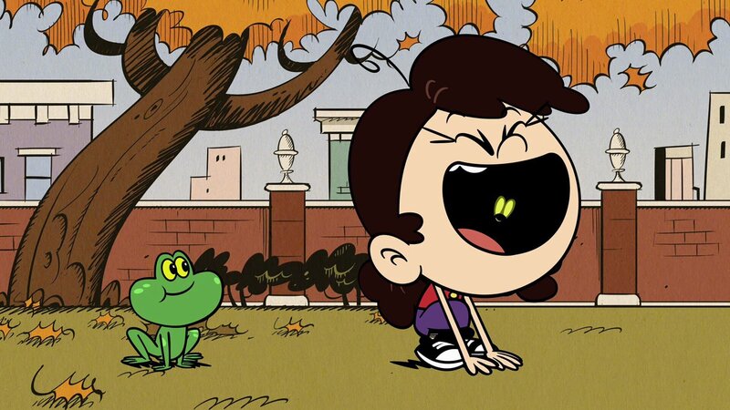 L-R: Froggy, Adelaide Chang – Bild: ViacomCBS