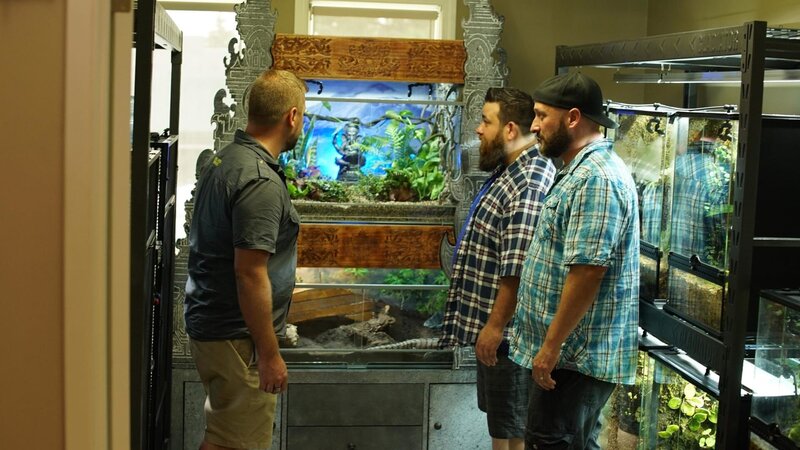 Greg, Lucas, and Chris make sure that everything is together after the Indonesian Monument build is completed. – Bild: PLURIMEDIA (Discovery Communications)