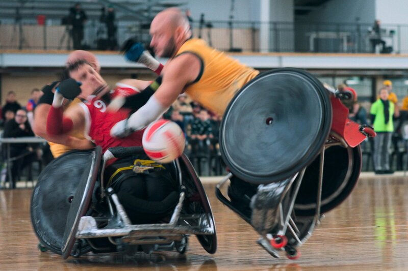 Rollstuhl Rugby Futura2 Rollstuhl Rugby SRF/​Dschoint Ventsch /​Tobias Wanner – Bild: SRF/​Dschoint Ventsch /​Tobias Wanner