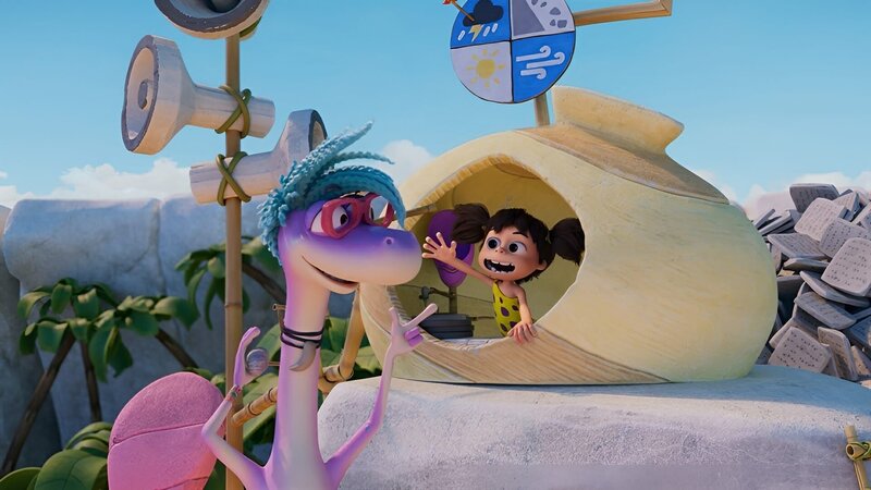 Wenn Magma und Lucy zusammen das Wetter vorhersagen, kanns nur richtig krachen! – Bild: ZDF/​M.A.R.K.13/​TRIKK17/​Fabrique d’image