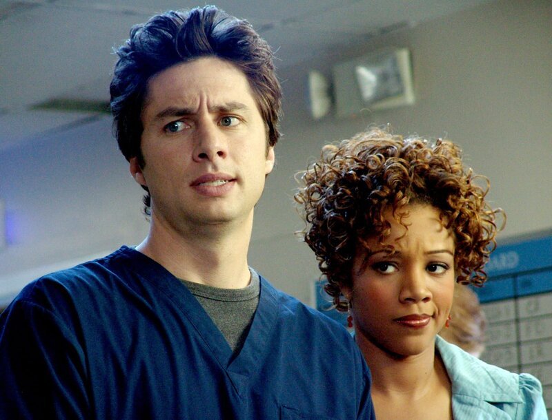 Zach Braff (John ‚J.D.‘ Dorian, li.). – Bild: ORF/​Disney
