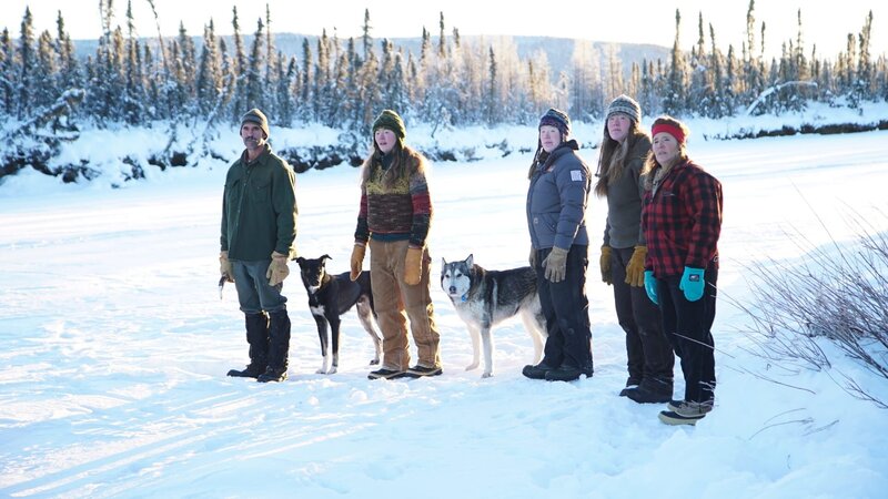 Lewis Family surveying the area to hunt for food. – Bild: Animal Planet /​ Photobank 34478_ep207_004.JPG /​ Discovery Communications