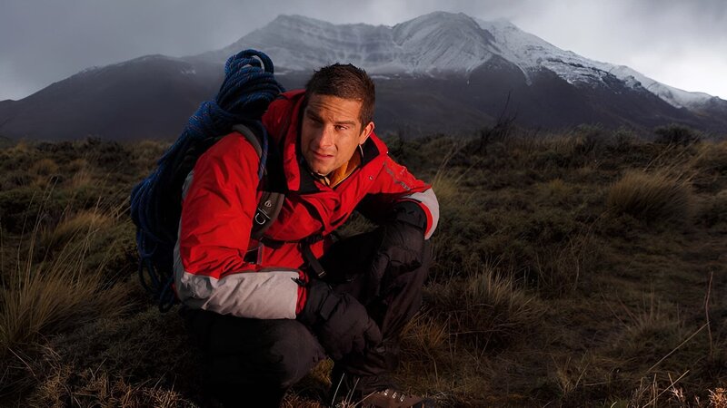 Bear Grylls filming Man Vs. Wild. Patagonia, Argentina – Bild: DCI