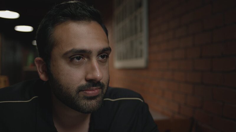 BIRMINGHAM, UK.- Nafees Hamid during his London interview. (Photo credit: Asylum Entertainment) – Bild: Copyright © The National Geographic Channel.