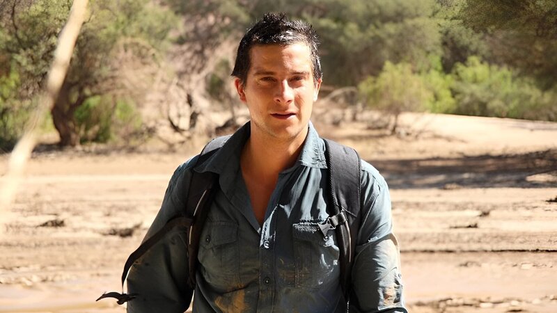 Medium shot portrait of Bear Grylls in Namibia. – Bild: Discovery Networks Picture Publicity. This picture may be used solely for Discovery Networks programme publicity purposes. May b