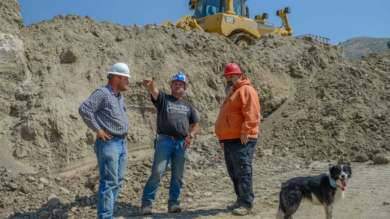 Todd Hoffman, Andy Spinks, Trey Poulson at Buckland. – Bild: Discovery Communications