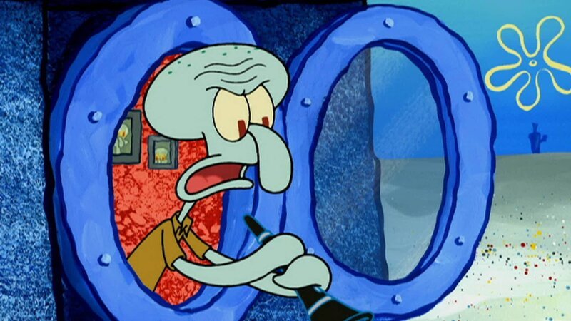 Squidward – Bild: ANNÉE Viacom International Inc. Tous droits réservés. Nickelodeon, Bob l’éponge et tous les autres titres, logos et personnages qui y sont associés sont des marques de commerce de Viacom International inc. Créé par Stephen Hillenburg.