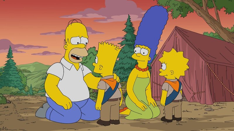 Homer, Bart, Marge, Lisa. – Bild: 20th Television