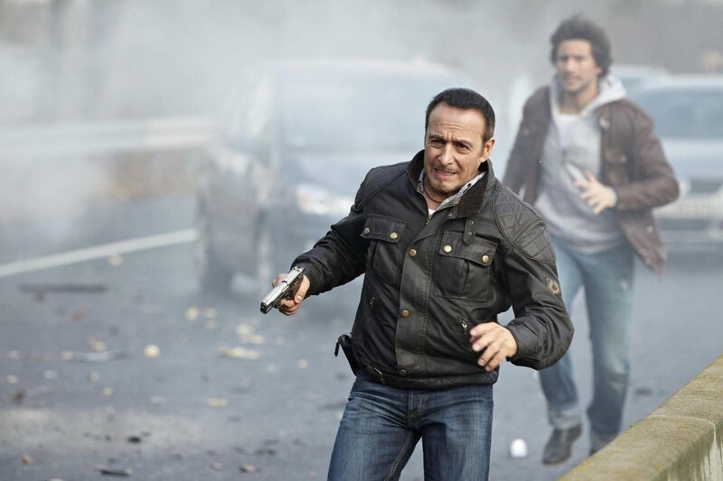 Semir (Erdogan Atalay, l.) und Ben (Tom Beck). – Bild: RTL /​ Guido Engels