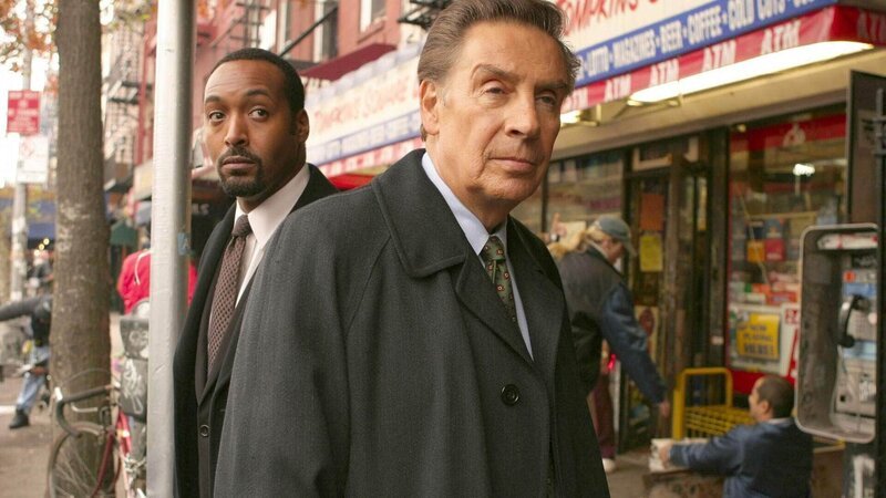 Ein in der Wahl seiner Mittel reichlich aggressiver Kriegsgegner wird von einem ehemaligen Veteranen umgebracht. Bricoe (Jerry Orbach, re.) und Green (Jesse L. Martin) müssen nun ermitteln, ob es sich um Notwehr oder vorsätzlichen Mord handelt. – Bild: RTL
