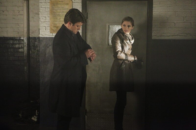 L-R: Richard Castle (Nathan Fillion) und Kate Beckett (Stana Katic) – Bild: 2013 American Broadcasting Companies, Inc. All rights reserved. Lizenzbild frei