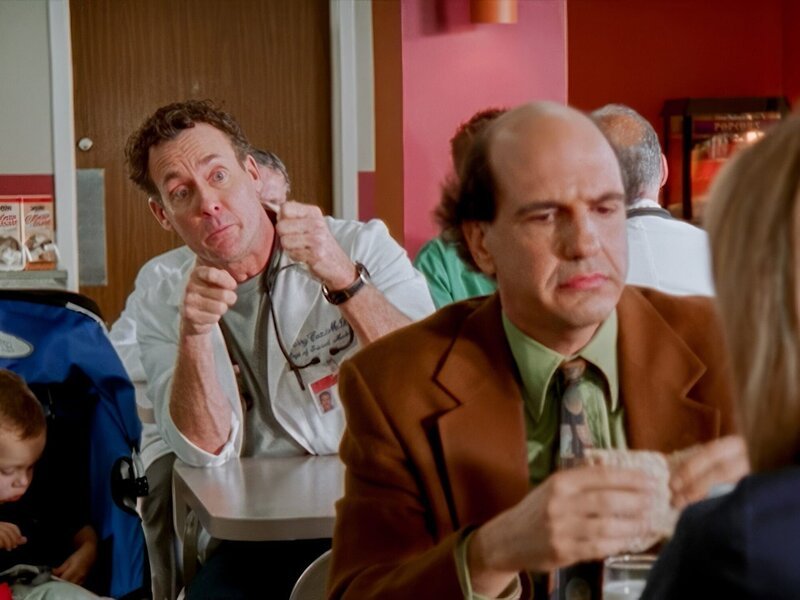John C. McGinley (Dr. Perry Cox), Sam Lloyd (Ted Buckland). – Bild: ORF/​Disney
