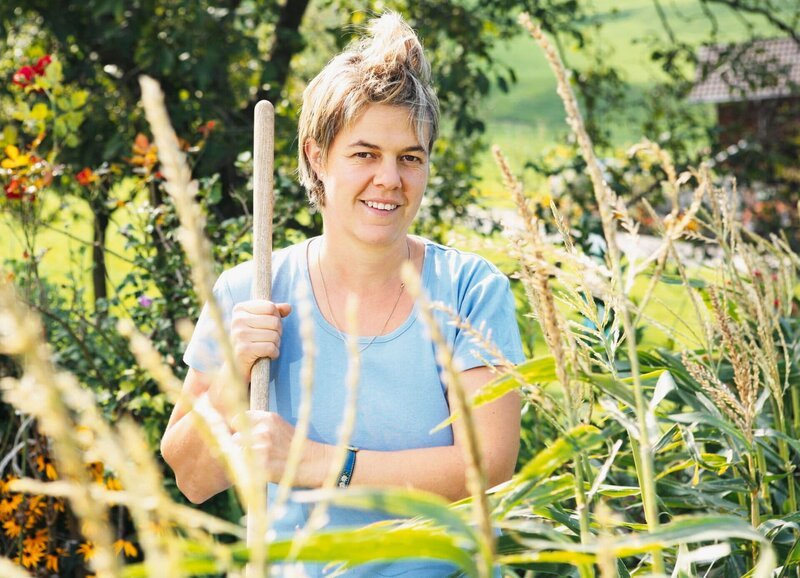 SF bi de Lüt Landfrauenküche – Stans NW Folge 2 Landfrau Margrit Odermatt – Bild: SRF/​Merly Knörle
